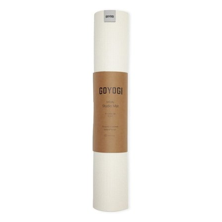 GOYOGI Infinity Studio Mat Hvid, Sport & Velvære, Fitnessudstyr, Træningsmåtter