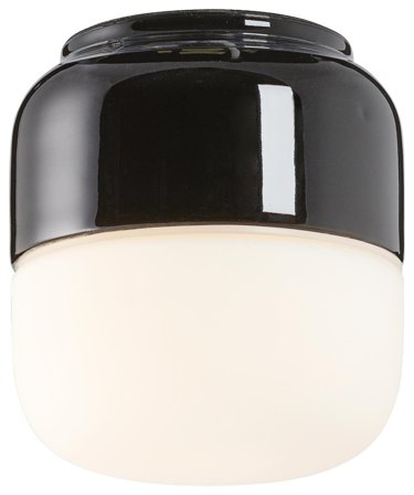 Ifö OHM 100/105 Tak och väggarmatur Svart, Belysning