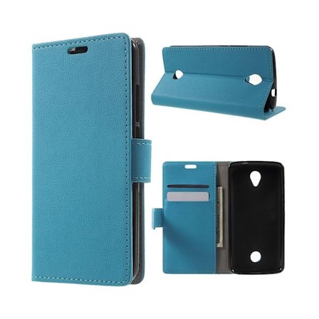 Acer Liquid Zest simpelt läderfodral - Blå