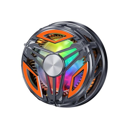 Magneettinen puhelimen jäähdytystuuletin älypuhelimen jäähdytin valolla Hiljainen toiminta Universaali puhelimen puolijohdejääähdytin