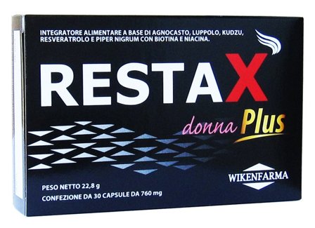 Restax Donna Plus 30 Capsule - Integratore per Benessere