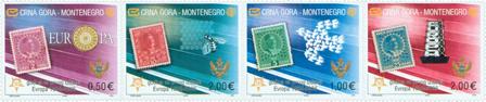 Montenegro 2006 - EUROPA - MICHEL 108I-111I - Postfrisk stribe