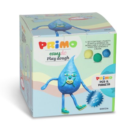 Primo Pâte à modeler Creative Cube Drop (4 ans+)