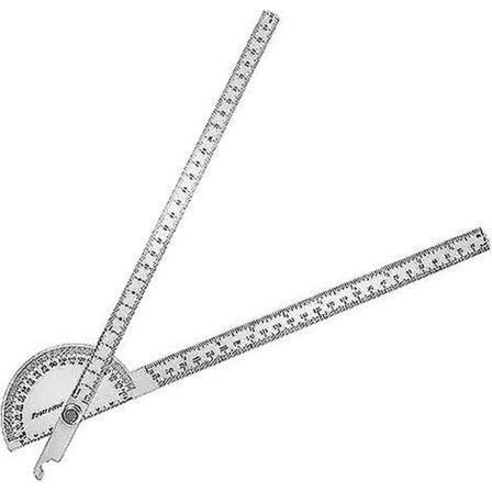 Rustfritt stål goniometer Goniometer Goniometer, 250mm