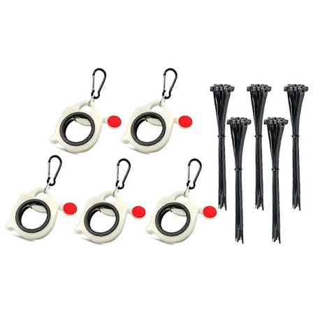 5 kpl Kaapelinsidontakiskojen Organisaattori Muovinen Säilytyskaapelinsidontakiskojen Pidike Kannettava Zip-sidoksen Pidike Sähköjohdon Sidoksen 