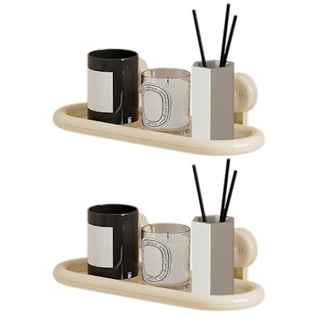 Dusjhylle med sugekopp uten boring for bad - Kraftig sugekoppteknologi for moderne baderomsinnredning