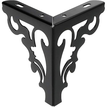 4 st metallmöbelben, moderna soffa skåpben för reparation och restaurering av byrå, garderob, tebord, bänkskivor säng, viktkapacitet