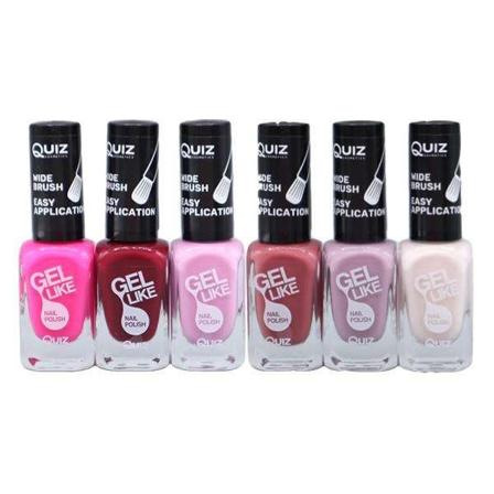 6 kpl kynsilakka, kynsilakka - Setti - Multicolor