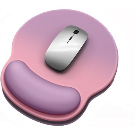 Musmatta, musmattor med handledsstöd, halkfri gummibas, mjölksilke med komfort, ergonomisk