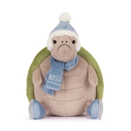 Jellycat 28 cm Timmy Turtle Åkande sköldpadda mjukdjur