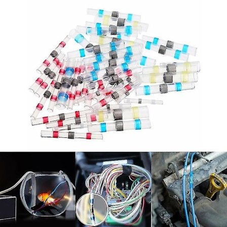 250 stk. loddeforseglingstrådsstik-sæt krympemuffe vandtæt krympemuffe isolerede elektriske ledningsterminaler