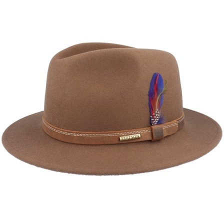 Stetson - Brown traveler Kapelusz - Woolfelt Brown Traveller @ Hatstore