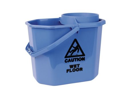 Hygienteknik Svabbhink Mini Blå 12l - Lyreco - Städ och hygien - Städredskap - Hinkar och tillbehör