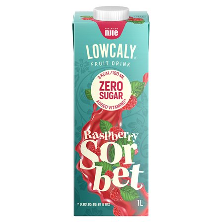 Lowcaly Fruktdrikk 1000 ml