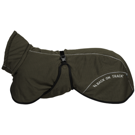 Back on Track Bay Mesh Coat Low Set Tail 30-35 cm Olive