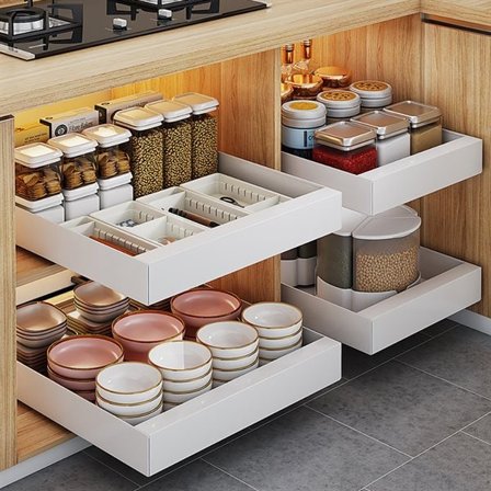 Utdragbar låda för köksskåp 40x43cm