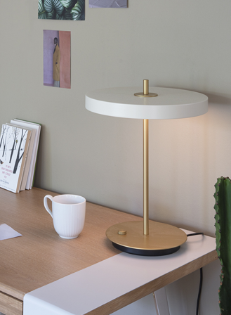 Asteria bordlampe H42 - perlemor