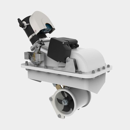 Bugstrahlruder Lewmar RT140, 12 V, 2 kW, 37 KgF, versenkbare Montage - Boot