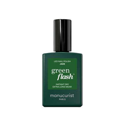 Manucurist GREEN FLASH - Smalto Semipermanente Jade 15ml - Smalto Gel e semipermanente