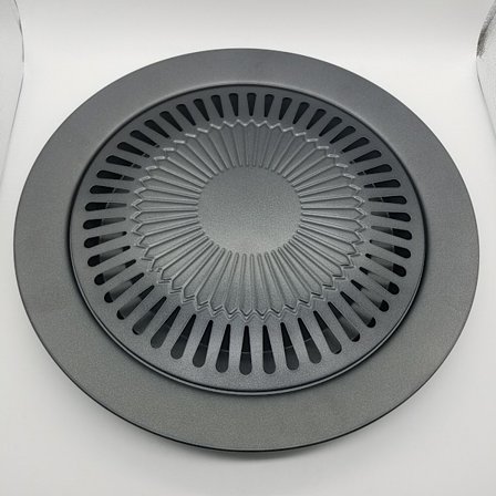 32 cm:n kannettava kaasuliesi - Kaasuliesigrillilevy