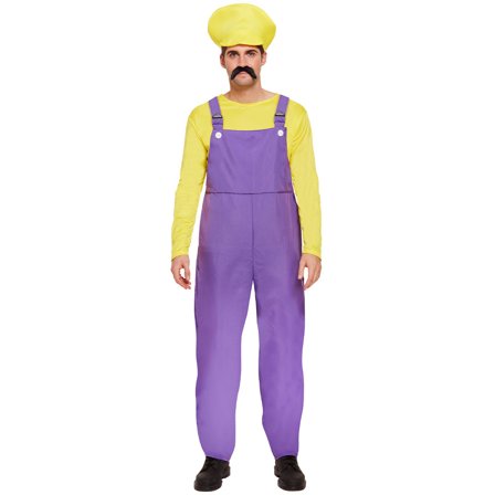 Rörmokare Dräkt Lila/Gul