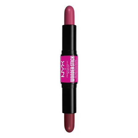 NYX PROFESSIONAL MAKEUP Wonder Stick Dual-Ended Cream Blush Stick Deep Magenta + Ginger, Makeup, Ansigt, Highlighter