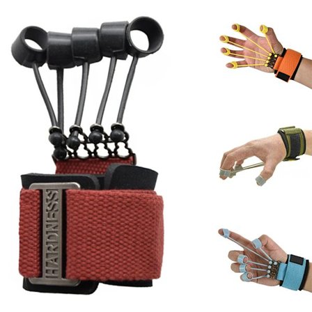 Finger Motionär Motståndsband Finger Styrka Tränare Artrit Vener Hand Rehabilitering