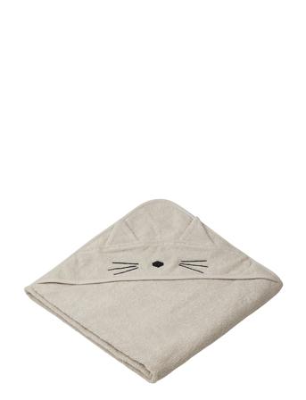 Augusta Hooded Towel Home Bath Time Towels & Cloths Towels Grå Liewood