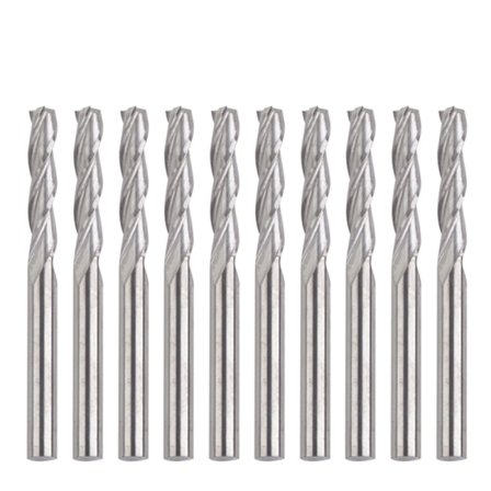 End Mills Cnc Router Bits, 1/8" Shank Cnc Cutter Milling Carving