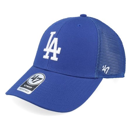 47 Brand - MLB Azul trucker Boné - Los Angeles Dodgers Branson Mvp Royal Trucker @ Hatstore