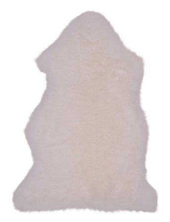 House Nordic Disa - Lambskin, Ivory, Real Lambskin, 50X85 Cm - White - 5X50X85CM