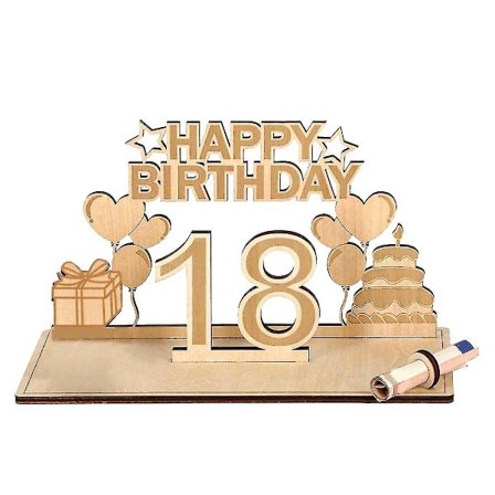 Pengegave 18. Fødselsdag Pengegave med mindesmønter Gaver til 18 års fødselsdag Børn