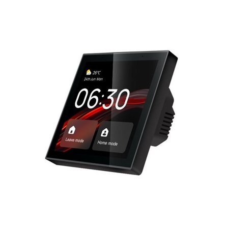 Smart kontrolpanel med berøringsskærm, Wi-Fi, Bluetooth og Zigbee til vægmontering