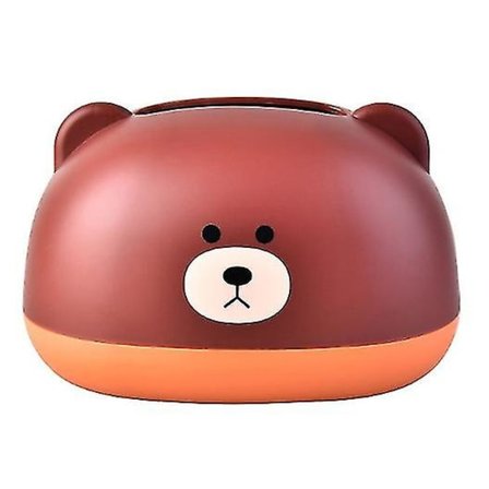 Kreativ Tegneserie Rosa Gris Brun Bjørn Vevboks Papirboks (liten Bjørn [brun])