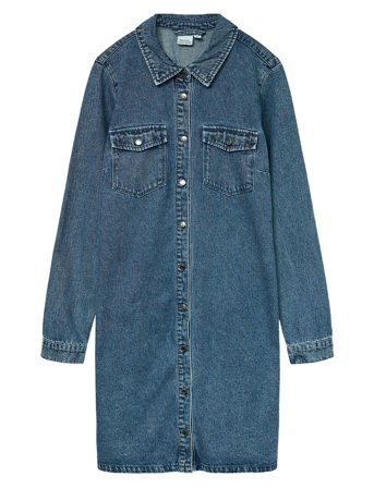 Vero Moda | Vmjennie Ls Short Denim Dress Ga Noos | XS