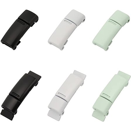 6st Skosnören Spänne Lås Metall Quick Magnetic No Tie Skosnören