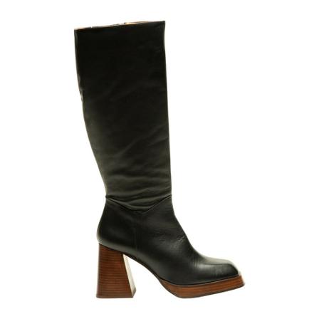 Angel Alarcon Laarzen , Zwart , Dames , Maat: 39 EU High heels
