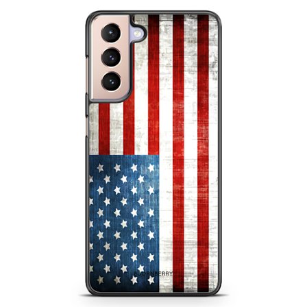 Bjornberry Skal Samsung Galaxy S21 - USA Flagga