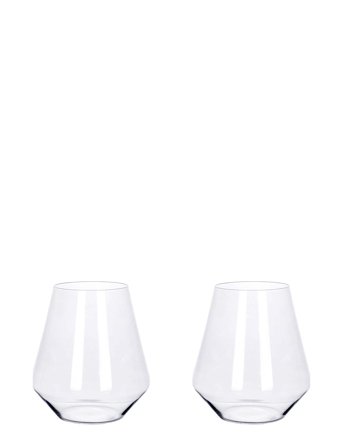 Aida | Ultima Mouthblown Crystal Glass Water 530 Ml. 2 Pcs. Giftbox | ONE SIZE