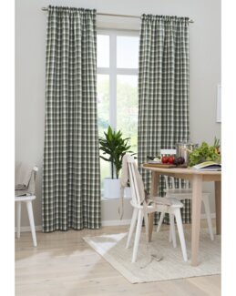 Kanalengde garnfarget rute Majvi 2-pk Grønn