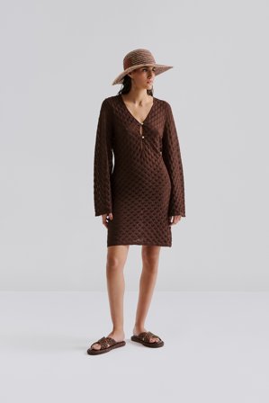 Malina - Sylvie Mini Kaftan - XL - Chocolate