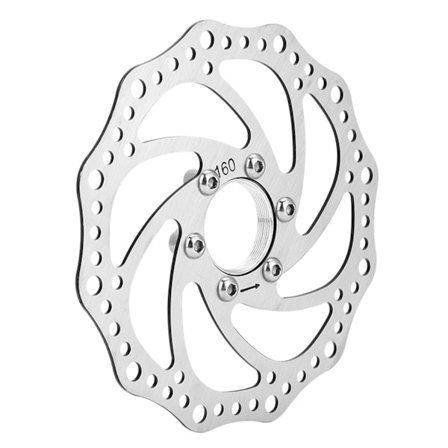 Mountainbike 160mm Gängade Nav Bromsskiva Rotor Flänsadapter med 6 Bultar