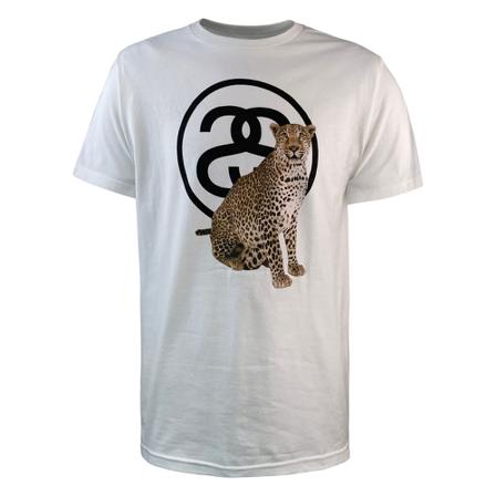 Stüssy T-shirt , Wit , Heren , Maat: M