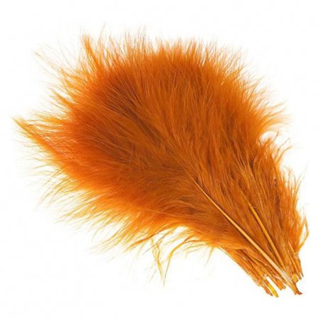 Marabou Plumes - Burnt Orange