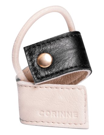 Corinne | Leather Band Short Bendable Two-Colored | ONE SIZE