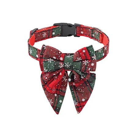 Christmas Dog Bows Dog Bell GREEN