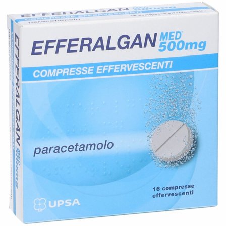 Efferalganmed 500mg 16 Compresse Effervescenti 500mg