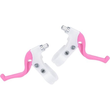 1 Par Barnesykkel Bremsehåndtak, Barnesykkel Styregrep, Sykkelbremsedeler, Sykkel Foldebremser, Rosa