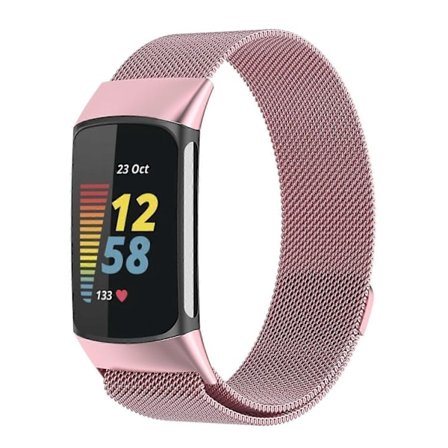 Milano Magnetiskt Metallarmband för Fitbit Charge 5