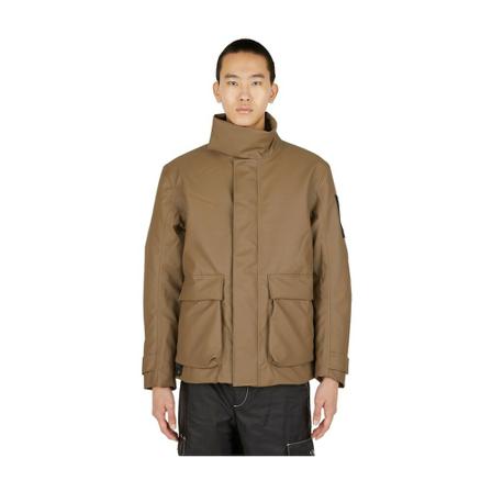 Rains, Parkas Bruin, Heren, Maat:L
